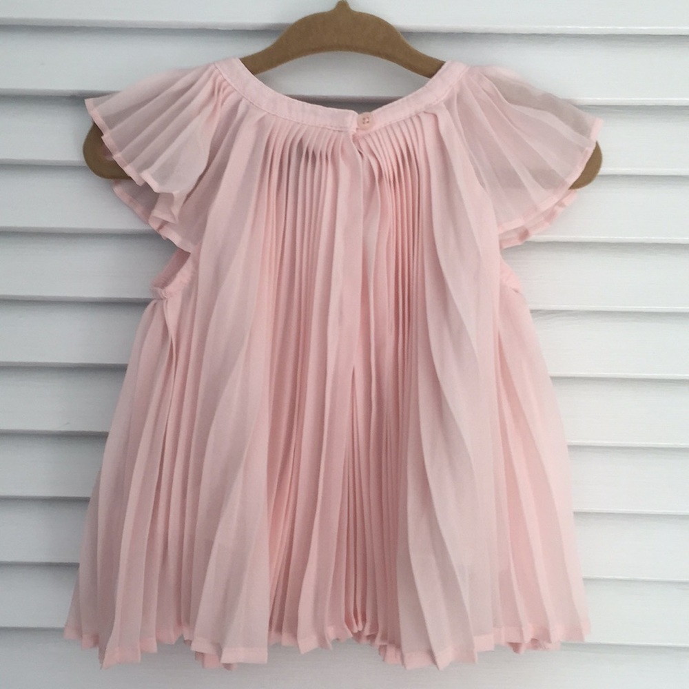 EUC Baby Gap Pink Ruffle Dress size 6-12 months - Picture 3 of 5